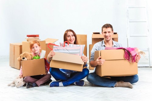 Removal of sofas, tables, and chairs from a Perivale property