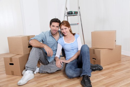 House removal service handling a flat move in Perivale