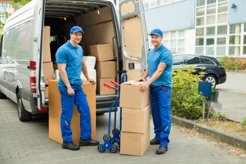 A flat move in Perivale with access and parking considerations