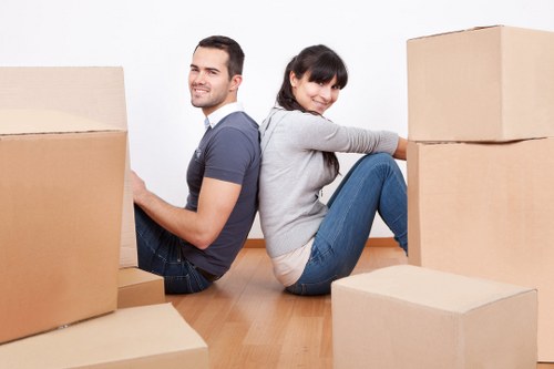 Business premises move in Perivale with loading access and transport