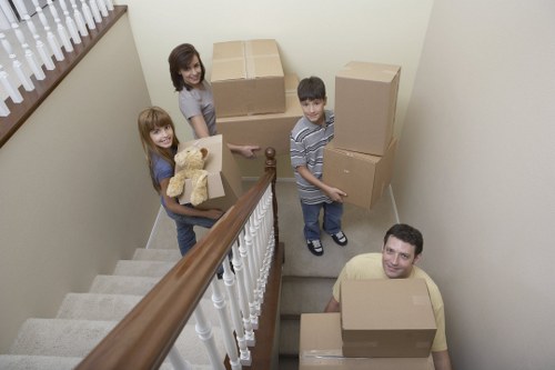 Packing and loading furniture for a local relocation